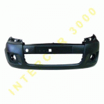 FRONT BUMPER BLACK FIAT SCUDO 07-16
