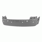 REAR BUMPER PRIMED WITH HOLES AND REINFORCEMENT FOR PARK DISTANCE CONTROL SKODA OCTAVIA 04-08 