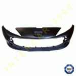 FRONT BUMPER WITH FOG LAMP HOLES PRIMED -10 WITH TUV PEUGEOT 207 06-12