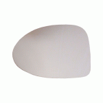 GLASS FOR DOOR MIRROR LEFT WITH HEATER ASPHERICAL RENAULT LAGUNA COUPE 08-