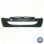 FRONT BUMPER PRIMED WITH/WITHOUT FOG LAMP HOLES -05 WITH TUV PEUGEOT 307 01-08