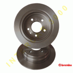 СПИРАЧНИ ДИСКОВЕ ЗАДНИ BREMBO 08.4487.10 КОМПЛЕКТ (НОМЕР FERODO DDF 120) СПИРАЧНИ ДИСКОВЕ/СПИРАЧНИ БАРАБАНИ