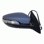 DOOR MIRROR RIGHT ELECTRICAL WITH HEATER AND INDICATOR PRIMED VW PASSAT CC 08-12 