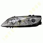 ФАР ЛЯВ ЕЛЕКТРИЧЕСКИ С МОТОР БЕЗ ХАЛОГЕН СРЕБРИСТ H1/H1 -06 MAZDA 6 02-08 