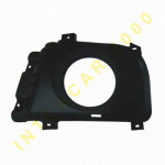 РЕШЕТКА В ПРЕДНА БРОНЯ ЛЯВА С ДУПКА ЗА ХАЛОГЕН HYUNDAI ATOS/PRIME 03-07 