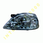 ФАР ЛЯВ С МОТОР БЯЛ МИГАЧ H4 KIA RIO 02-05