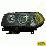 HEAD LAMP LEFT WITH YELLOW INDICATOR XENON (SCREW) MAGNETI MARELLI BMW X3 E83 04-11 