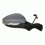 ОГЛЕДАЛО ДЯСНО ЕЛЕКТРИЧЕСКО С НАГРЕВАТЕЛ И МИГАЧ ГРУНДИРАНО СЪС СЕНЗОР 9 БУКСИ PEUGEOT 2008 14-16