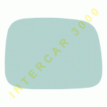 GLASS FOR DOOR MIRROR LEFT WITH HEATER VW CADDY 10-15
