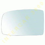 GLASS FOR DOOR MIRROR LEFT -09 FIAT PANDA 03-12 