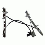 WINDOW REGULATOR FRONT LEFT WITH MOTOR 3 DOORS EUROPE RENAULT MEGANE 02-05 