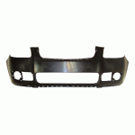 FRONT BUMPER BLACK SKODA FABIA 07-10