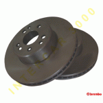 СПИРАЧНИ ДИСКОВЕ ПРЕДНИ ВЕНТИЛИРАНИ BREMBO 09.5704.20 КОМПЛЕКТ (НОМЕР FERODO DDF 629) СПИРАЧНИ ДИСКОВЕ/СПИРАЧНИ БАРАБАНИ