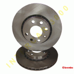 СПИРАЧНИ ДИСКОВЕ ПРЕДНИ ВЕНТИЛИРАНИ BREMBO 09.5527.20 КОМПЛЕКТ (НОМЕР FERODO DDF 328) СПИРАЧНИ ДИСКОВЕ/СПИРАЧНИ БАРАБАНИ