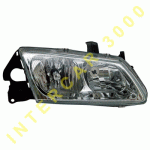 HEAD LAMP RIGHT ELECTRICAL/MANUAL H7/H1 NISSAN ALMERA N16 00-02