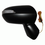 DOOR MIRROR RIGHT WITH CABLE AND INDICATOR 05- HONDA JAZZ 02-08