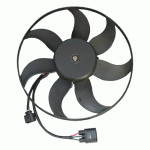 FAN FOR COOLING RADIATOR WITH MOTOR 36 cm PETROL/DIESEL SKODA SUPERB 02-08