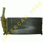 COOLING RADIATOR 630x322x23 (75/85) 1.2MPi 8V/1.2 MPi 16V (NISS.61892) FIAT PUNTO 93-99 