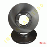 СПИРАЧНИ ДИСКОВЕ ПРЕДНИ ВЕНТИЛИРАНИ BREMBO 09.5577.10 КОМПЛЕКТ (НОМЕР FERODO DDF 385) СПИРАЧНИ ДИСКОВЕ/СПИРАЧНИ БАРАБАНИ