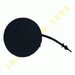 COVER FOR TOW HOOK IN FRONT BUMPER BLUE FORD FIESTA 95-99 