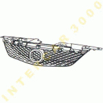 GRILL PLASTIC 01-03 MAZDA 323 F 98-