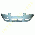FRONT BUMPER PRIMED WITH HOLES HEAD LAMP WASHERS 05- AUDI A3 03-08