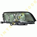 HEAD LAMP RIGHT ELECTRICAL CHROME H7/H7 -01 BMW 3 series E46 4/5dr.98-05 