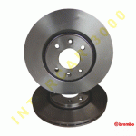 СПИРАЧНИ ДИСКОВЕ ПРЕДНИ ВЕНТИЛИРАНИ BREMBO 09.5122.10 КОМПЛЕКТ (НОМЕР FERODO DDF 199) СПИРАЧНИ ДИСКОВЕ/СПИРАЧНИ БАРАБАНИ
