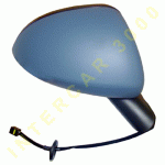 DOOR MIRROR RIGHT ELECTRICAL PRIMED WITH HEATER OPEL CORSA D 06-11