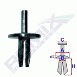 ЩИПКА B22019 КРЕПЕЖНИ ЕЛЕМЕНТИ