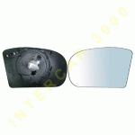GLASS FOR DOOR MIRROR LEFT ELECTRICAL WITH HEATER MERCEDES C-CLASS W203 00-07 