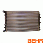 RADIATOR WATER 630x410 PETROL AND DIESEL (ALL MODELS) +/- A/C BEHR SKODA FABIA 07-10