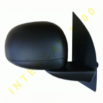 DOOR MIRROR RIGHT MANUAL BLACK 09- FIAT PANDA 03-12 