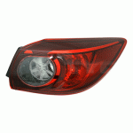 TAIL LAMP RIGHT OUTER 5 DOORS MAZDA 3 H/B SEDAN 14-17