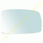 GLASS FOR DOOR MIRROR RIGHT WITH HEATER -09 FIAT PANDA 03-12 