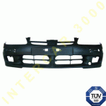 FRONT BUMPER PRIMED WITH HOLES FOR FOG LAMPS WITH TUV NISSAN ALMERA N16 00-02
