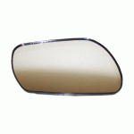 GLASS WITH HEATER FOR RIGHT DOOR MIRROR MAZDA 3 04-09
