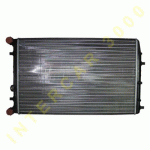 COOLING RADIATOR 632x415x23 1.0i(AQV)1.2i(AZQ/BME)1.4i(AQW/ATZ/AZF/AUB/BBY/BBZ/BKY)1.4TDi(BNM)1.9SDi(ASY)1.9TDi(ATD) +/- A/C(NISS.652711) SKODA FABIA 07-10