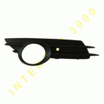 GRILL IN FRONT BUMPER WITH HOLES FOR FOG LAMPS RIGHT MAT BLACK OPEL CORSA D 06-11