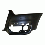 FRONT BUMPER LEFT PART WITH LAMP WASHER HOLES AND PUNCTURE HOLES FOR PDC EUROPE AUDI Q3 12-15