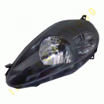 HEAD LAMP LEFT ELECTRICAL WITH MOTOR GRAY SPORT VERSION WITHOUT EVO 09/08- H4 FIAT PUNTO GRANDE 05-12 