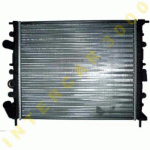 РАДИАТОР ВОДЕН 430x378 1.4i( E7J)1.4i 16V(K4J)1.6i(K7M) 1.6 16V(K4M) БЕЗ A/C(NISS.639371) RENAULT CLIO 98-01 