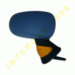DOOR MIRROR RIGHT ELECTRICAL PRIMED WITH HEATER AND SENSOR AND INDICATOR YELLOW RENAULT MODUS 05-08