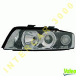 ФАР ЛЯВ ЕЛЕКТРИЧЕСКИ H7+H7 VALEO AUDI A4 01-05