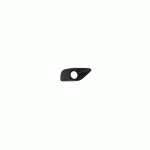 GRILL IN FRONT BUMPER RIGHT WITH HOLE FOR FOG LAMP FIAT DOBLO 15-
