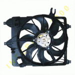 FAN SET 381 mm 1.1i/1.2i/ 16V + A/C RENAULT CLIO 01-06 