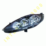 HEAD LAMP LEFT WITH BLACK HOUSING ELECTRICAL WITH MOTOR H1/H7 FORD FIESTA 08-13 