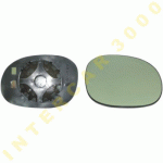 GLASS FOR DOOR MIRROR RIGHT PEUGEOT 206 + PLUS 09-