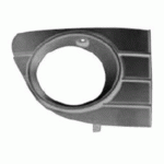 FRONT BUMPER GRILL RIGHT WITH HOLES FOR FOG LAMP PRIMED FIAT PUNTO EVO 09-12