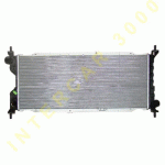 COOLING RADIATOR 649x266x34 1.5 DIESEL(15D)1.5TD(15TD)1.7 DIESEL(17D/X17D) +/- A/C (NISS.632861) OPEL CORSA B 93-00 